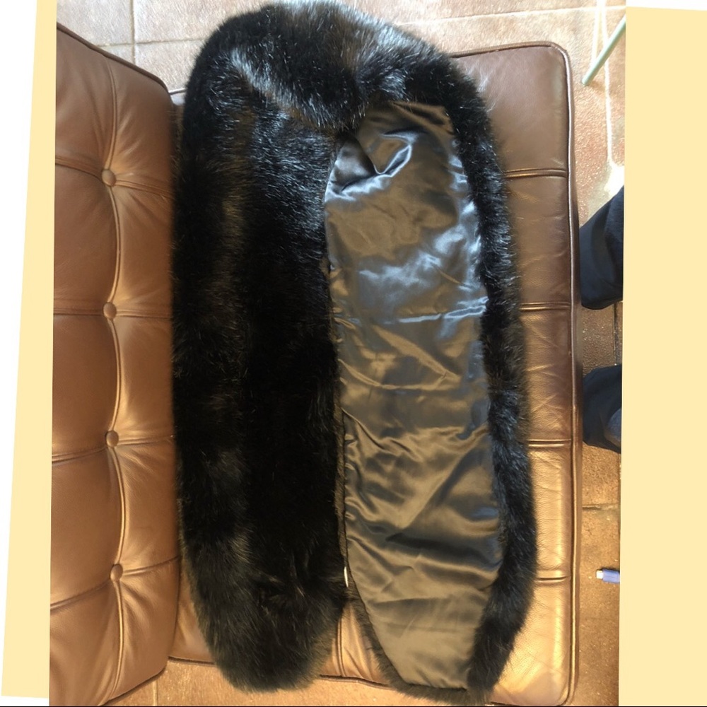 Halogen faux fur wrap/scarf